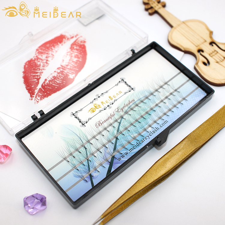 Meidear factory provide premade fans volume eyelash extension with wholesale price